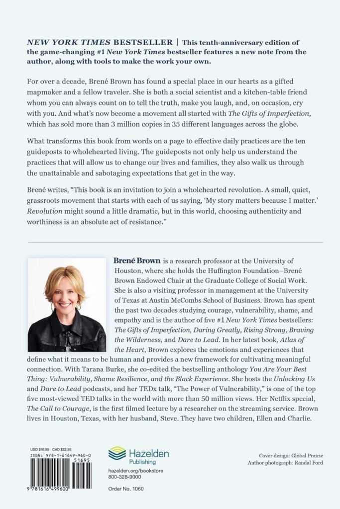 The Gifts Of Imperfection Summary