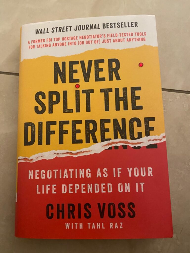 Never Split the Difference summary
