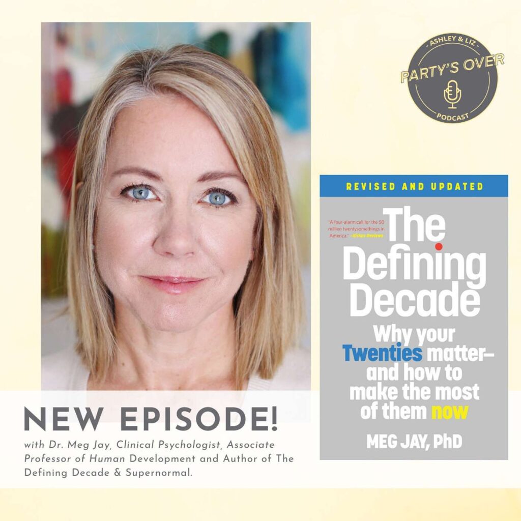 The Defining Decade by Meg Jay book cover