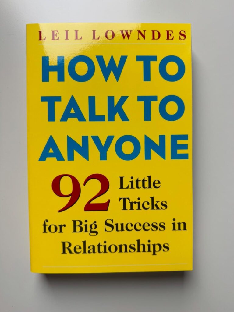 How to Talk to Anyone Leil Lowndes Review